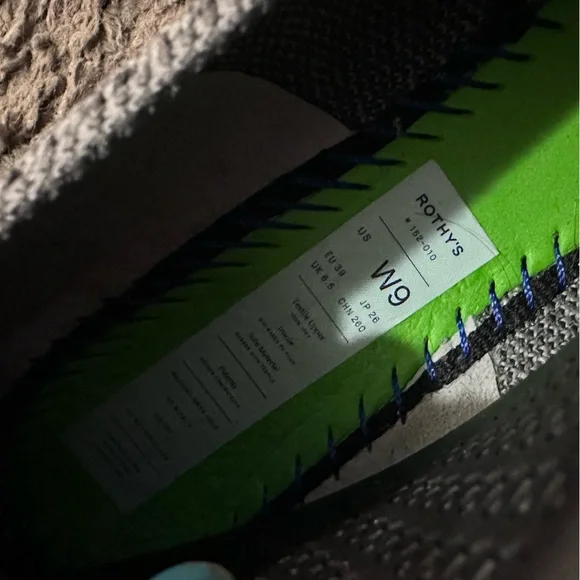 Rothy's Black and Gray Flats - Picture 5 of 5